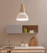 LundLund Minimalist Scandinavian Wooden Pendant Light - DWHOME