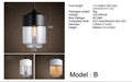 Toledo Minimalist Contemporary Pendant Light - DWHOME