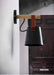 Nora Leather strap wooden scandi wall Light - DWHOME
