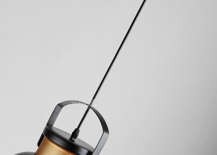 Newman Black Dome Industrial Loft Pendant Light - DWHOME