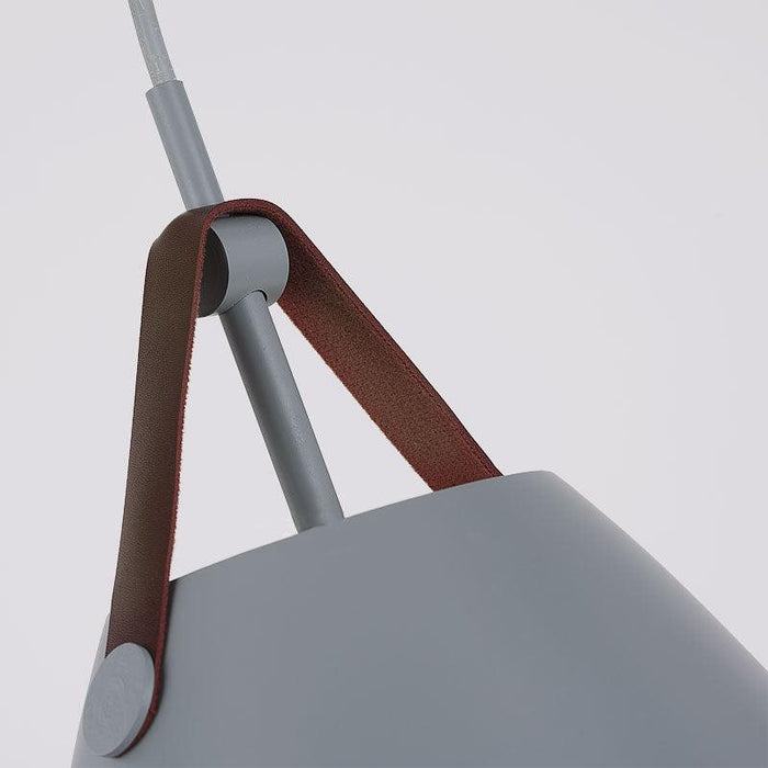 Leather Strap Suspension Minimalist Pendant Light - DWHOME