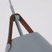 Leather Strap Suspension Minimalist Pendant Light - DWHOME