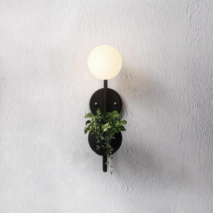 Ritz Single Head Pot Plant Wall Light - DWHOME