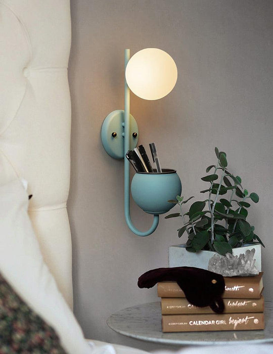 Ritz Single Head Pot Plant Wall Light-DWHOME