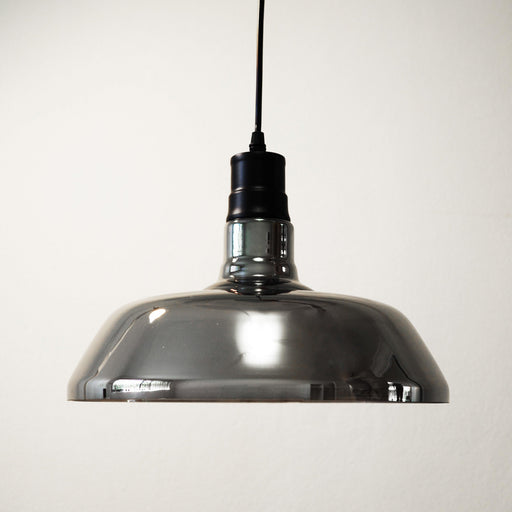 Tinted Glass Shade Industrial Pendant Light-DWHOME