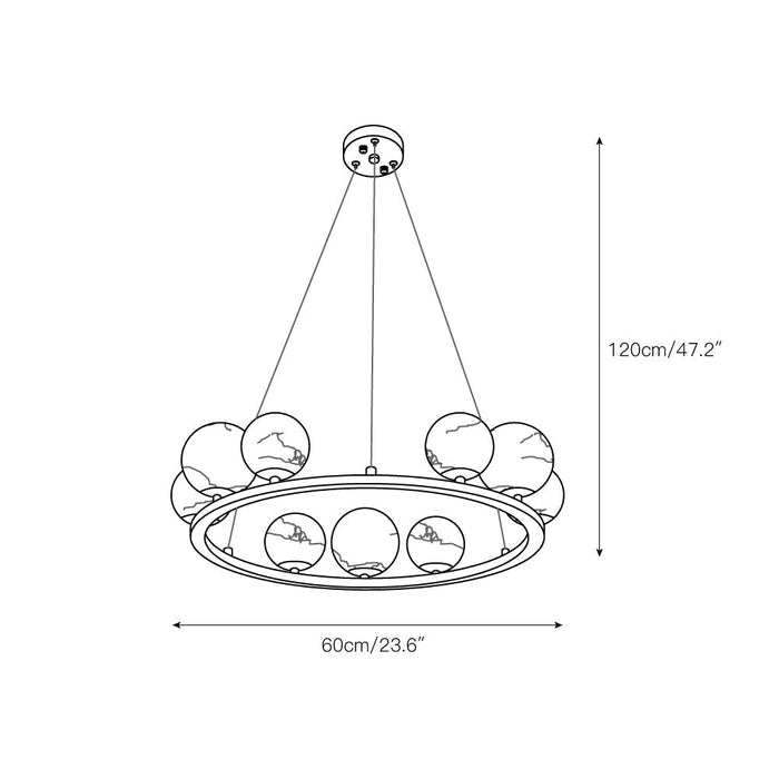 Tagliato Chandelier-DWHOME