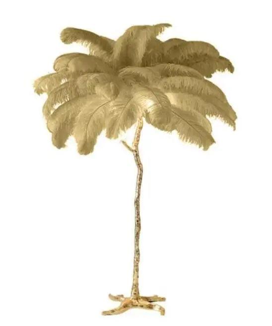 Talissa Feather Floor Lamp - DWHOME
