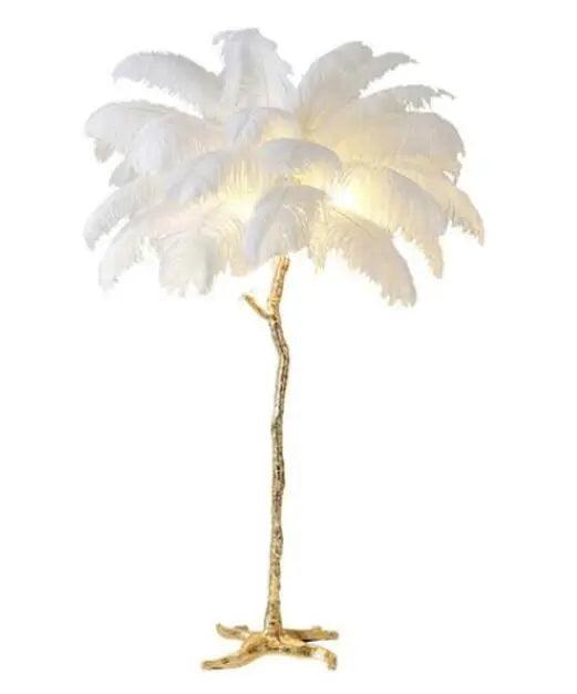 Talissa Feather Floor Lamp - DWHOME