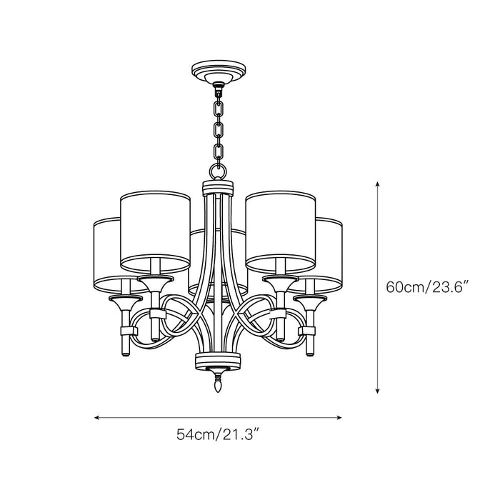 Tallie Chandelier-DWHOME