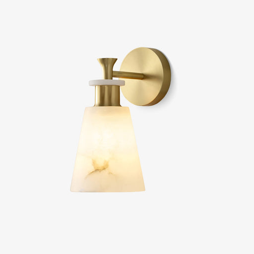 Tapered Alabaster Wall Sconce-DWHOME