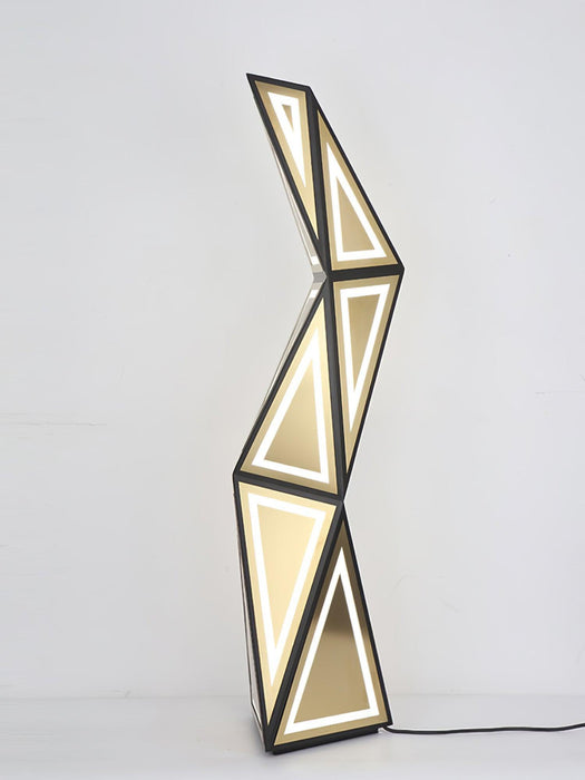Tapered Cube Floor Lamp-DWHOME