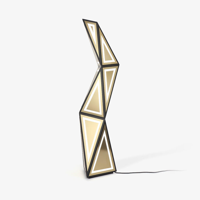 Tapered Cube Floor Lamp-DWHOME