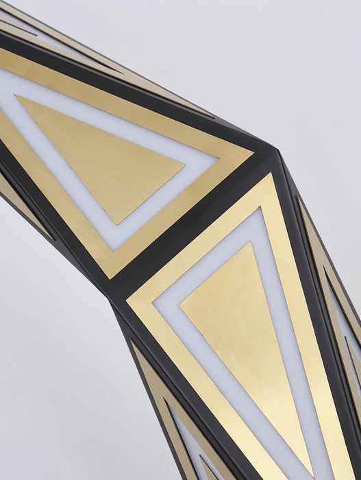 Tapered Cube Floor Lamp-DWHOME