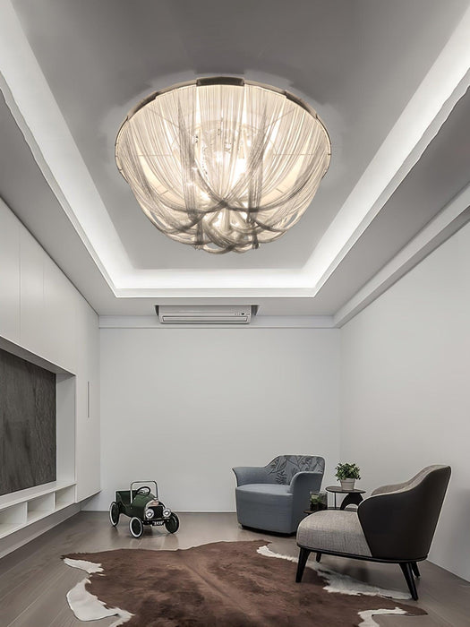 Tassel Aluminum Chain Ceiling Light - DWHOME