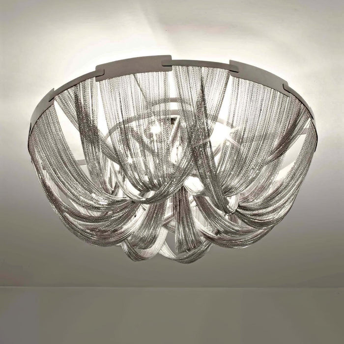 Tassel Aluminum Chain Ceiling Light - DWHOME