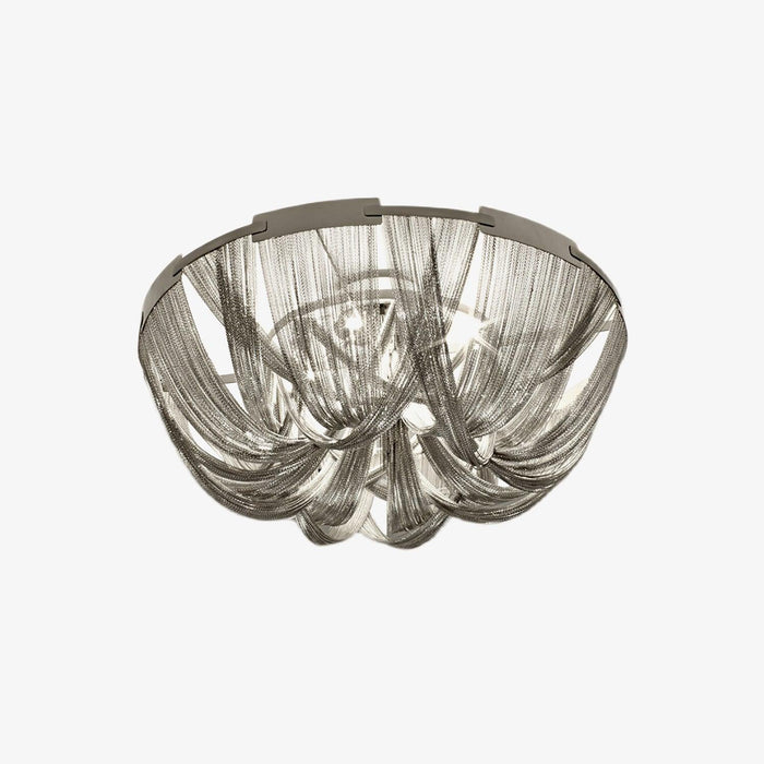 Tassel Aluminum Chain Ceiling Light - DWHOME
