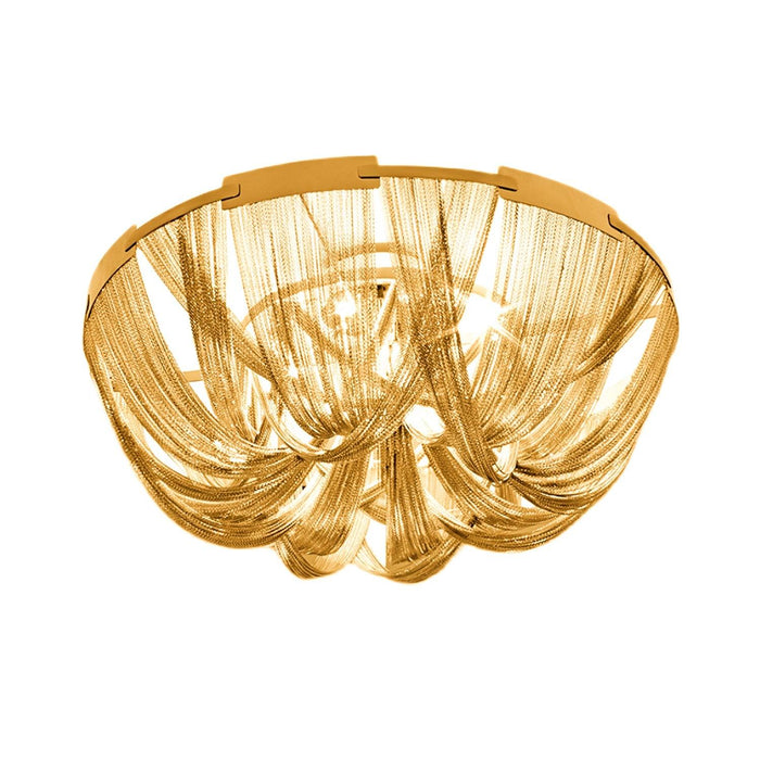 Tassel Aluminum Chain Ceiling Light - DWHOME