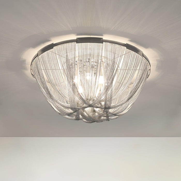 Tassel Aluminum Chain Ceiling Light - DWHOME