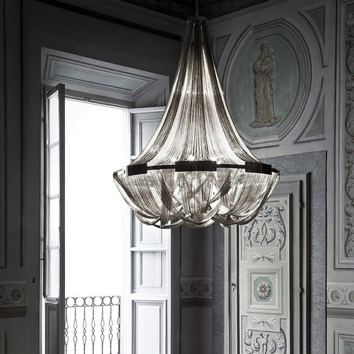 Tassel Aluminum Chain Chandelier-DWHOME