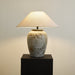 Tavira Aged Stone Table Lamp-DWHOME
