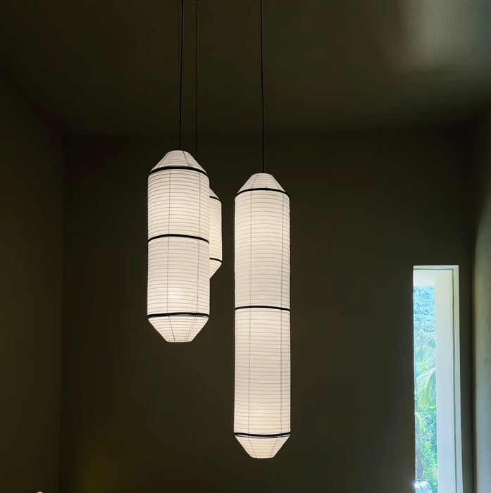 Tekio Washi Paper Pendant Lamp-DWHOME