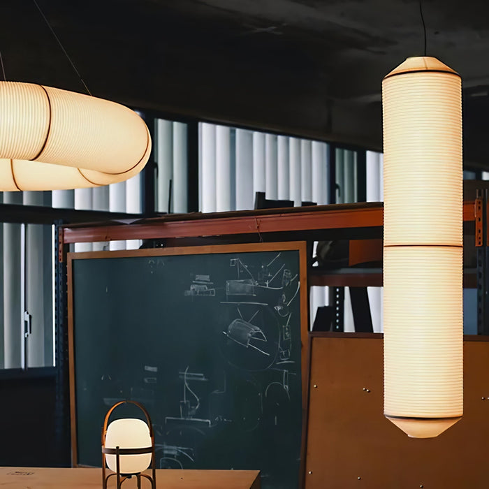 Tekio Washi Paper Pendant Lamp-DWHOME