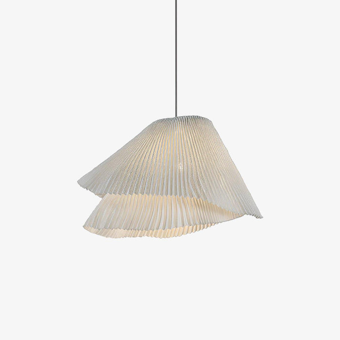 Stainless Steel Pleated Pendant Lamp-DWHOME