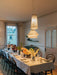 Stainless Steel Pleated Pendant Lamp-DWHOME