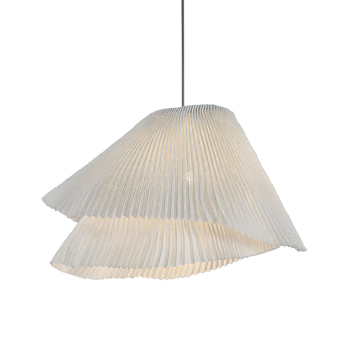 Stainless Steel Pleated Pendant Lamp-DWHOME