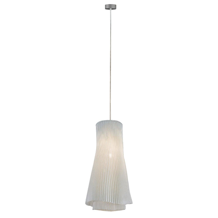 Stainless Steel Pleated Pendant Lamp-DWHOME