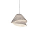 Stainless Steel Pleated Pendant Lamp-DWHOME