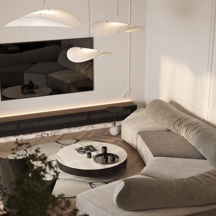 Tense Tyvek Pendant Lamp - DWHOME