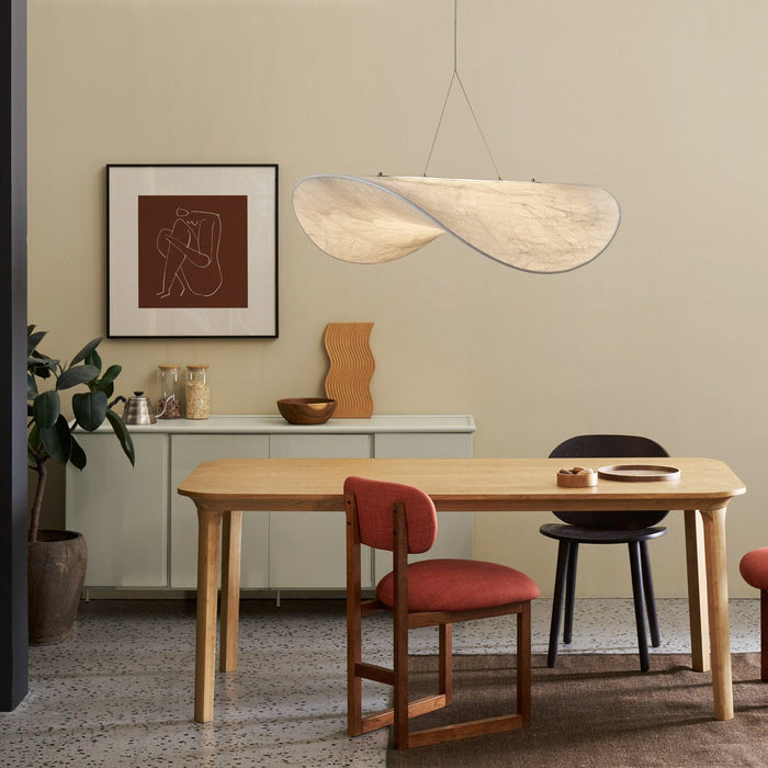 Tense Silk Pendant Light-DWHOME