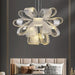 Teny Luxury Chrome and Crystal Chandelier - DWHOME