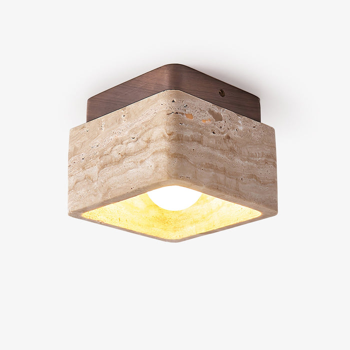 Terra Block Ceiling Light-DWHOME