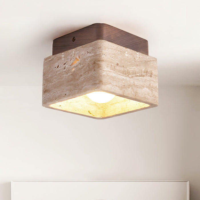 Terra Block Ceiling Light-DWHOME