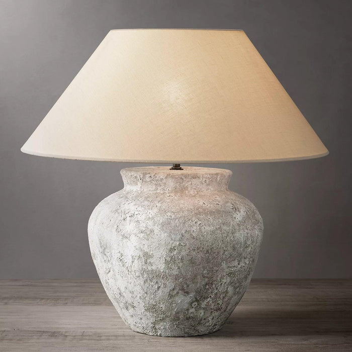 Terra Cotta Etruscan Urn Table Lamp - DWHOME