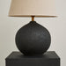 Terra Noir Textured Table Lamp-DWHOME