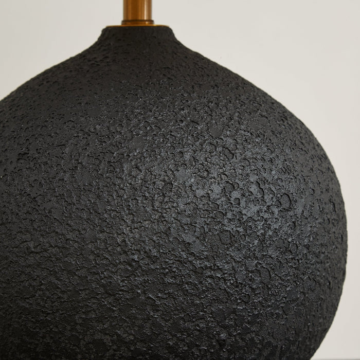 Terra Noir Textured Table Lamp-DWHOME