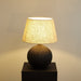 Terra Noir Textured Table Lamp-DWHOME