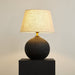 Terra Noir Textured Table Lamp-DWHOME