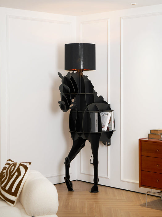Tete Horse Floor Lamp-DWHOME