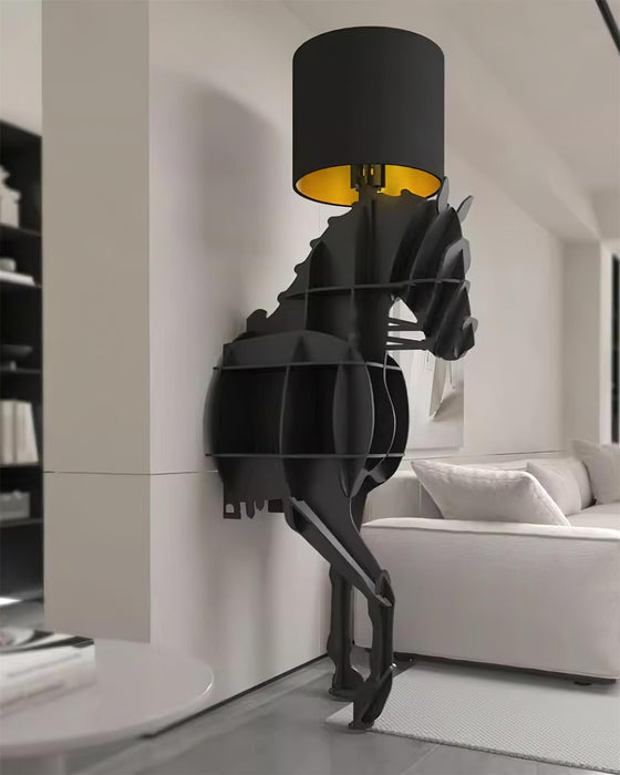 Tete Horse Floor Lamp-DWHOME