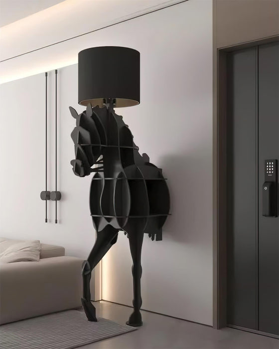 Tete Horse Floor Lamp-DWHOME