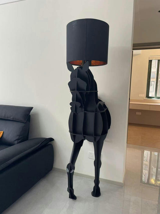 Tete Horse Floor Lamp-DWHOME
