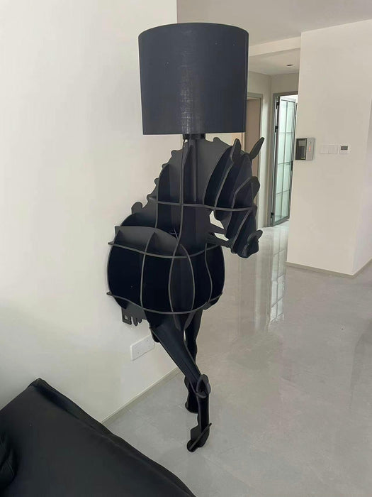 Tete Horse Floor Lamp-DWHOME