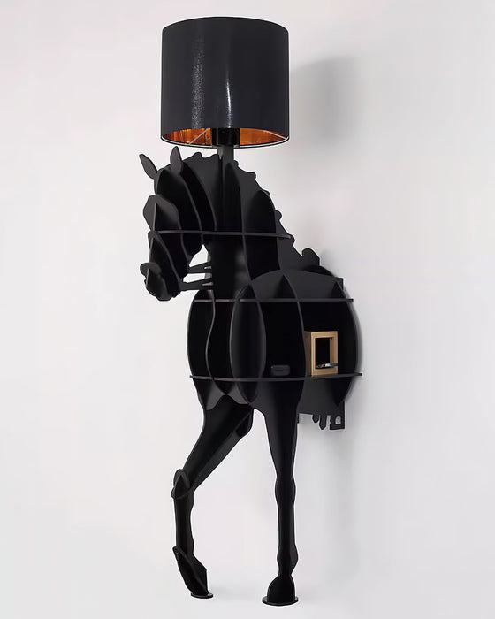 Tete Horse Floor Lamp-DWHOME
