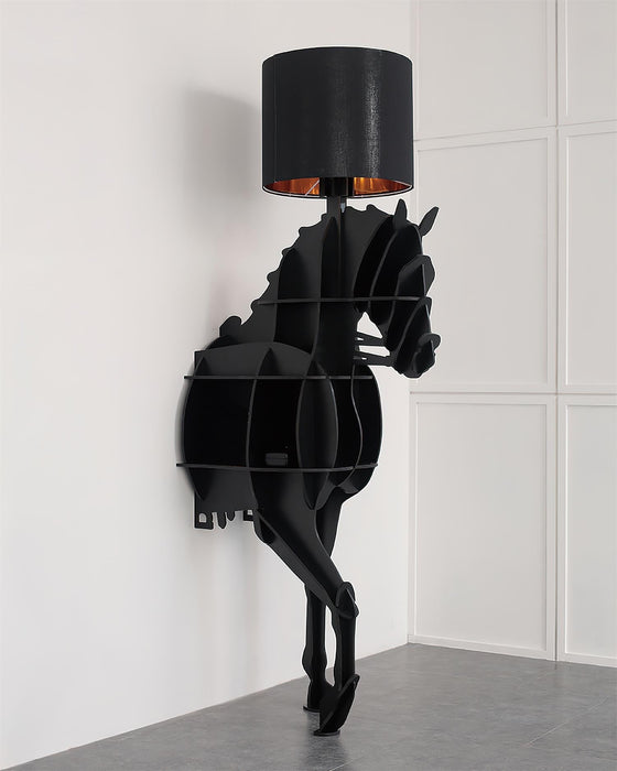 Tete Horse Floor Lamp-DWHOME