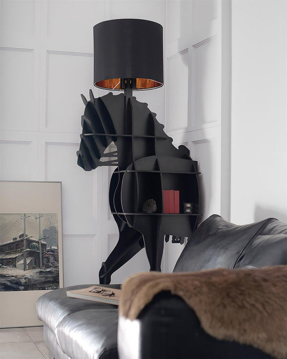 Tete Horse Floor Lamp-DWHOME