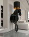 Tete Horse Floor Lamp-DWHOME